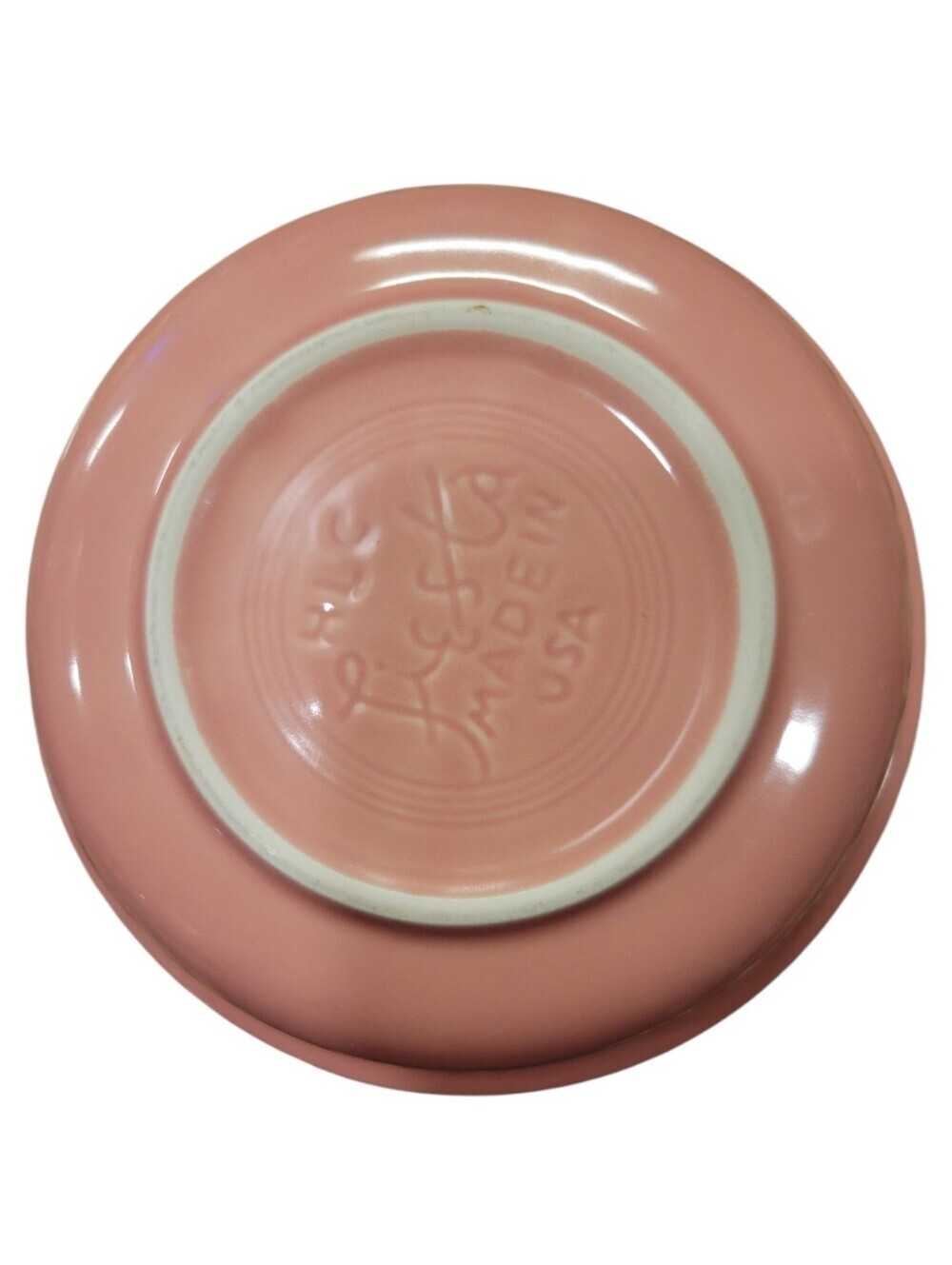 Fiesta Ware Rose 19 oz Classic Rim Cereal Bowl | Retired Color | USA Made - Picture 2 of 2